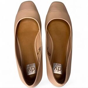 Dolce Vita Blush Nude Square-Toe Ballet Flats size 10